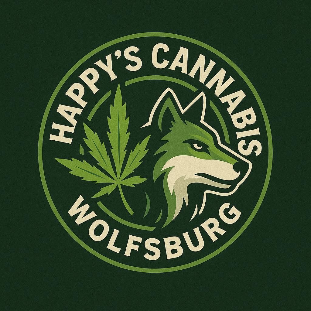 Cannabis Club Wolfsburg: Happy's Cannabis e. V. Logo